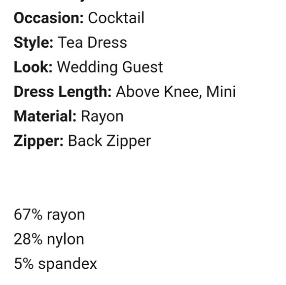 NWT Love Ady Lined colorblock cocktail dress. - Picture 4 of 4